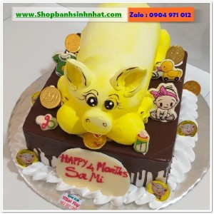 Bánh Sinh Nhật Con Heo - Y101